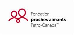 Fondation proches aimants Petro Canada logo.