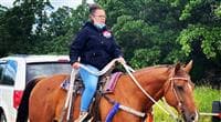 Helena riding Cruz - Photo Credit: Kimberly Mckay