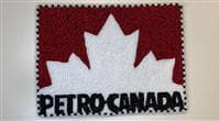 A Petro-Canada logo made by Zelda Stevens.