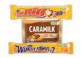 Mr Big, Caramilk, Wunderbar product