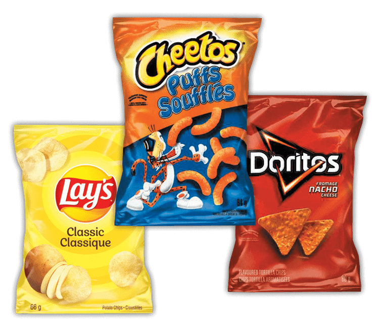 Assorted Frito-Lay products