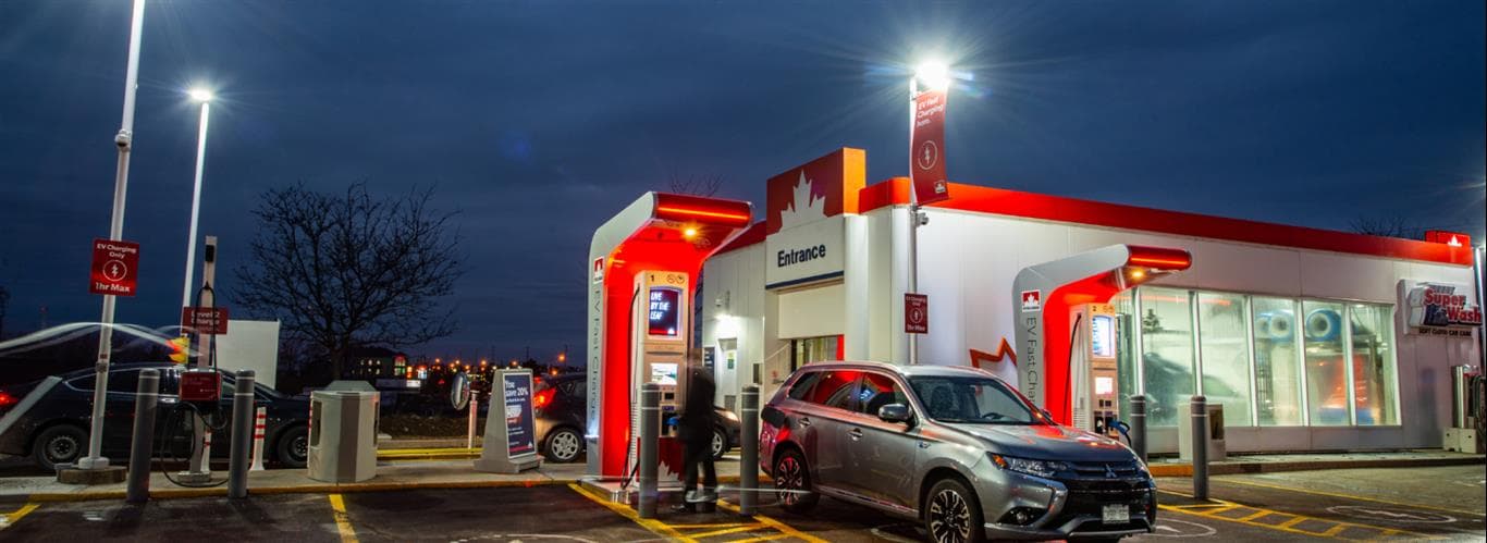 Petro-Canada recharge rapide pour véhicules électriques