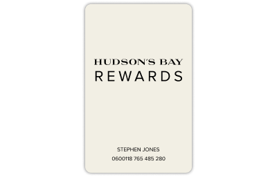 Hudson's Bay Rewards card
