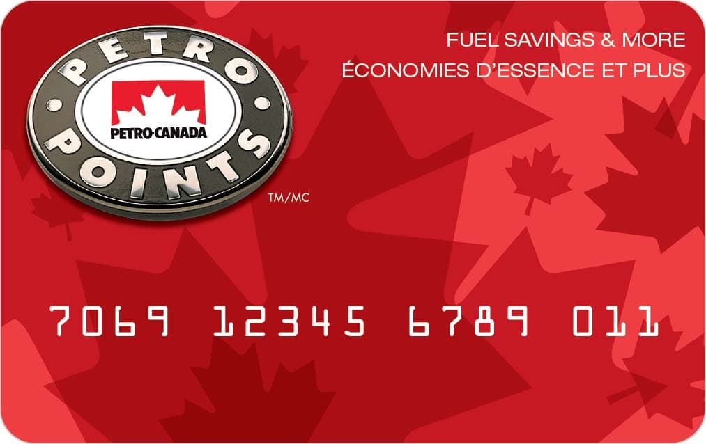 Petro-Points card